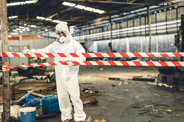Professional Crime Scene Cleanup technician working in Forestville, CA